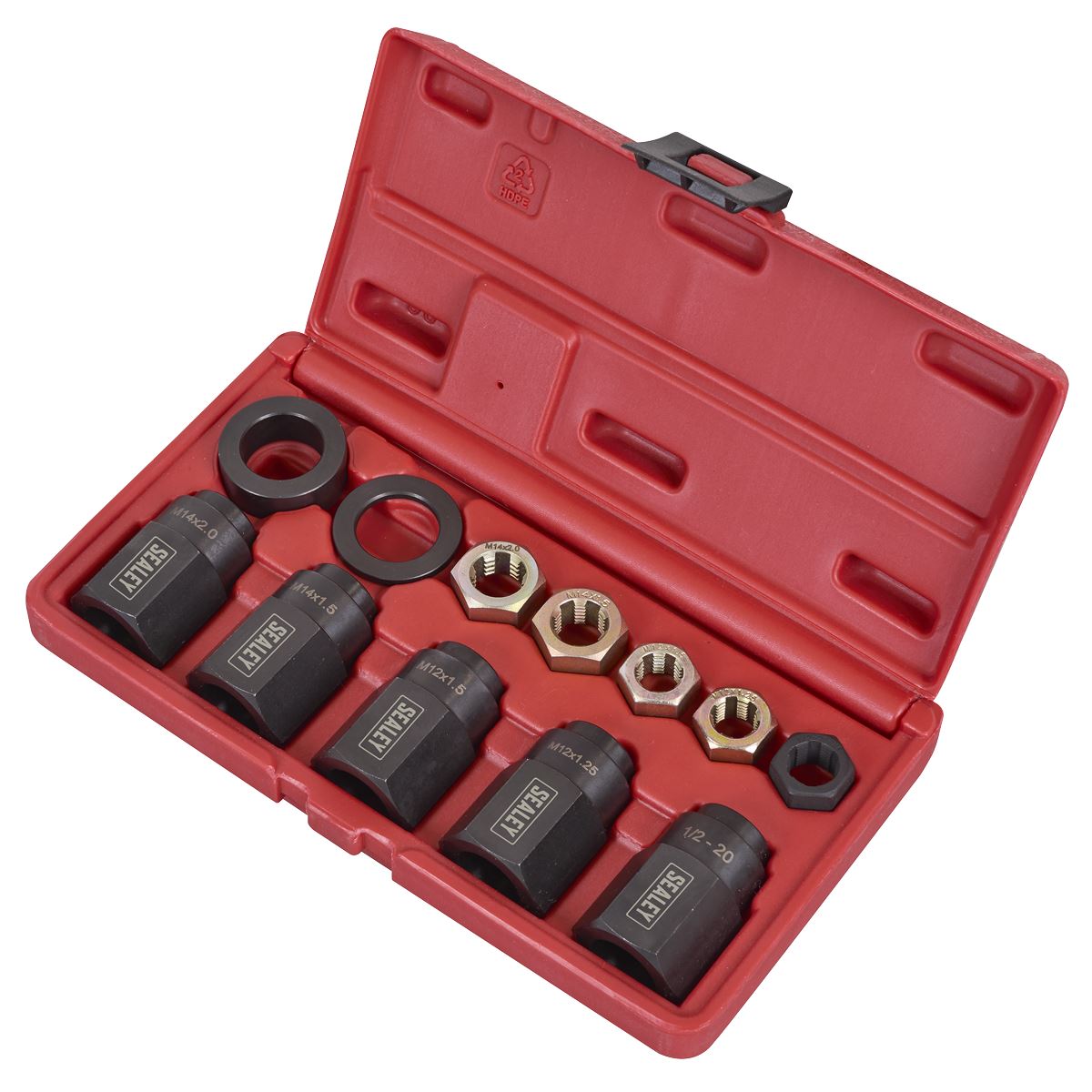 Sealey Wheel Stud Installer Kit 12pc SX228