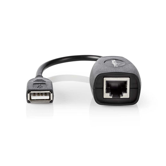 Active USB Cable USB 1.1 USB-A Male RJ45 Female 12Mbps 0.20m Nickel  Copper