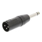 Sweex XLR Adapter XLR 3-Pin Male to 6.35mm Male Black SWOP15942B - COTP15942BK