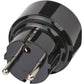 Brennenstuhl Travel Adapter Italy-to-Europe Earthed BN-1508590