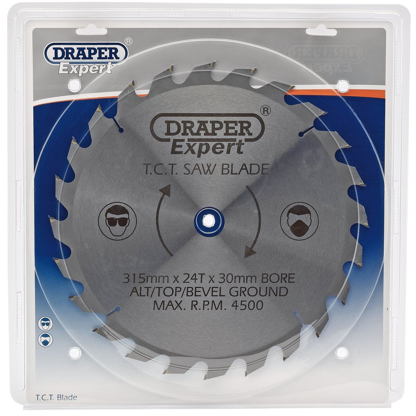 Draper Expert Circular TCT Saw Blade 315mm x 30mm x 24T 24 Tooth 09496