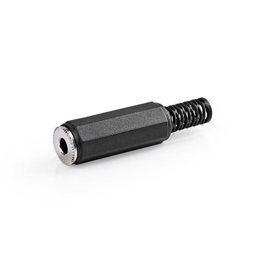 Nedis Jack Connector Mono 3.5mm Female 25 pieces Black CAVC22985BK