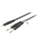 Sweex Stereo Audio Cable 2x 6.35mm Male to 3.5mm Male 3m Dark Grey SWOP23200E30 - COTH23200GY30