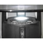 Dellonda Bistro Table with 1600W Heater, 95cm, Black/Stainless Steel DG63