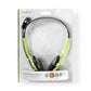 Nedis PC Headset On-Ear 2x 3.5mm Connectors 2m Green CHST100GN
