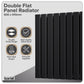 Baridi Horizontal Radiator Contemporary Double Flat Panel Design 600 x 910mm