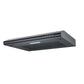 Baridi Visor Cooker Hood Extractor Fan 60cm - Black DH107