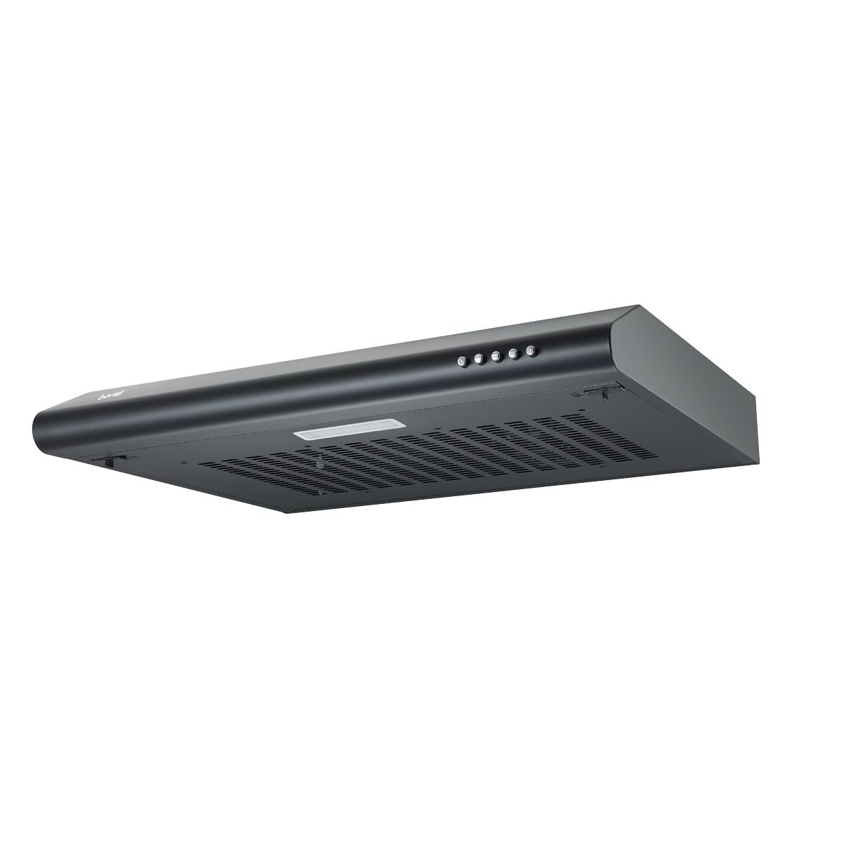 Baridi Visor Cooker Hood Extractor Fan 60cm - Black DH107