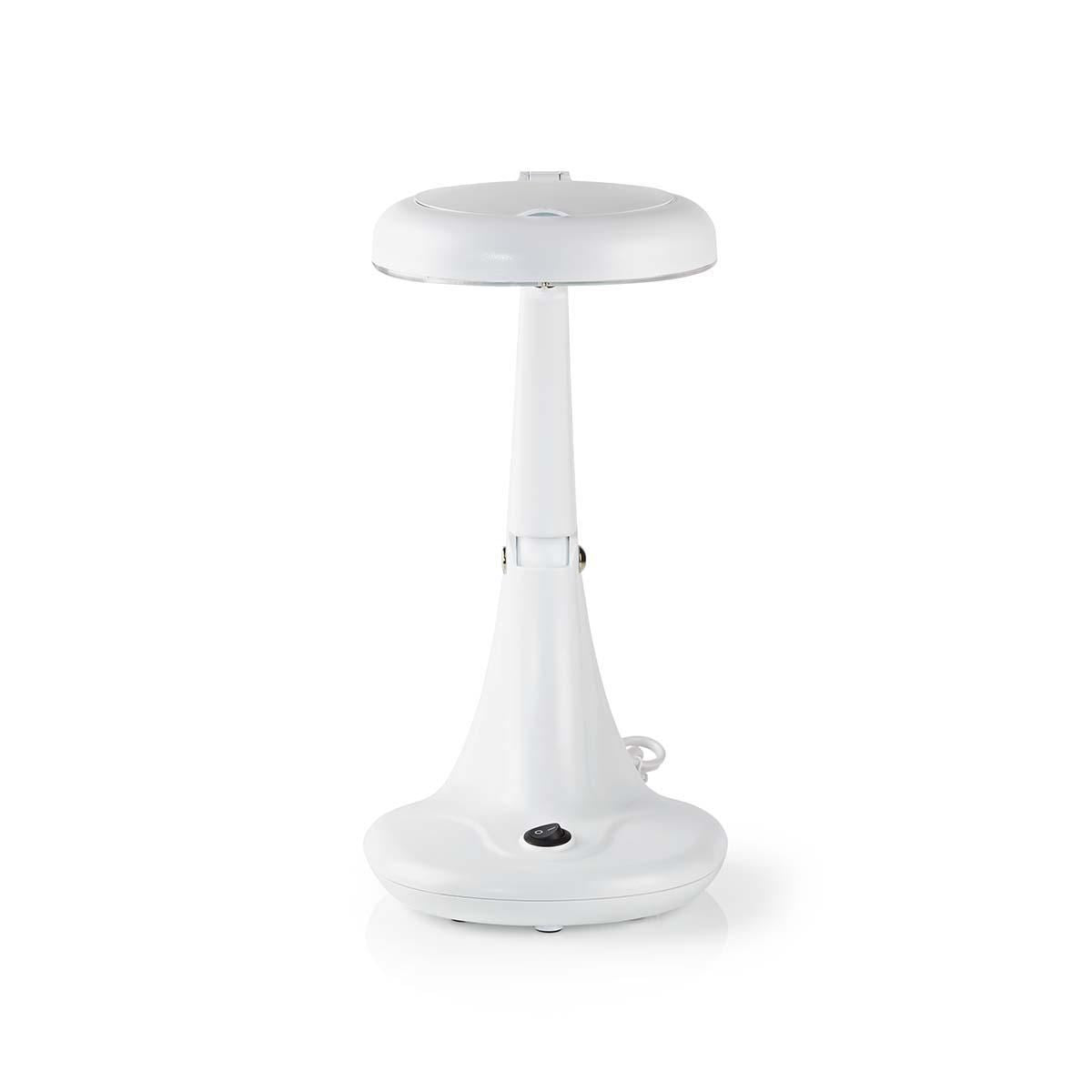 Nedis Magnifier Table Lamp 12W 6400K White MAGL12WWT