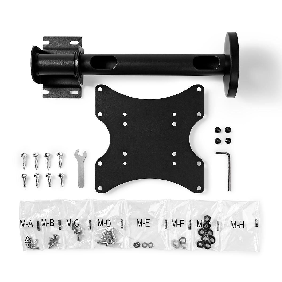 TV Mount Swivel Bolt-Down Desktop 23 to 43" Max. 50 kg +/- 30° Swivel Range