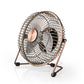 Nedis Metal Mini Fan 15cm Diameter USB Powered Copper