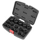 Sealey Impact Socket Set 16pc 1/2"Sq Drive AK5624M