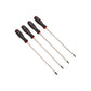 4 Piece Long Reach Torx Screwdriver Set T15 To T30 250mm Long Blade Magnetic Tip - L0528