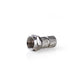 Nedis F Connector Male For 6.8mm Coaxial Cables 25 pieces Metal CSVC41905ME