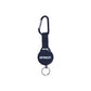 Recoil Keyring Carabiner Clip Steel Snap Hooks Spring Loaded Key Ring Keychain - S6365