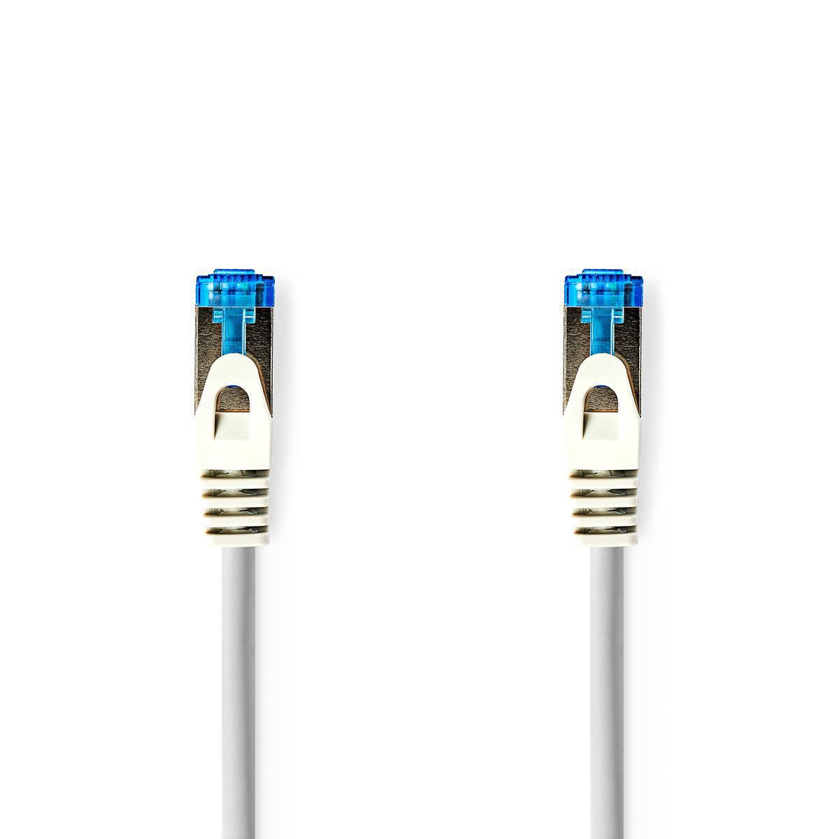 Nedis CAT6a SF/UTP Network Cable RJ45 Male to RJ45 Male 0.5m Grey - CCGP85330GY05