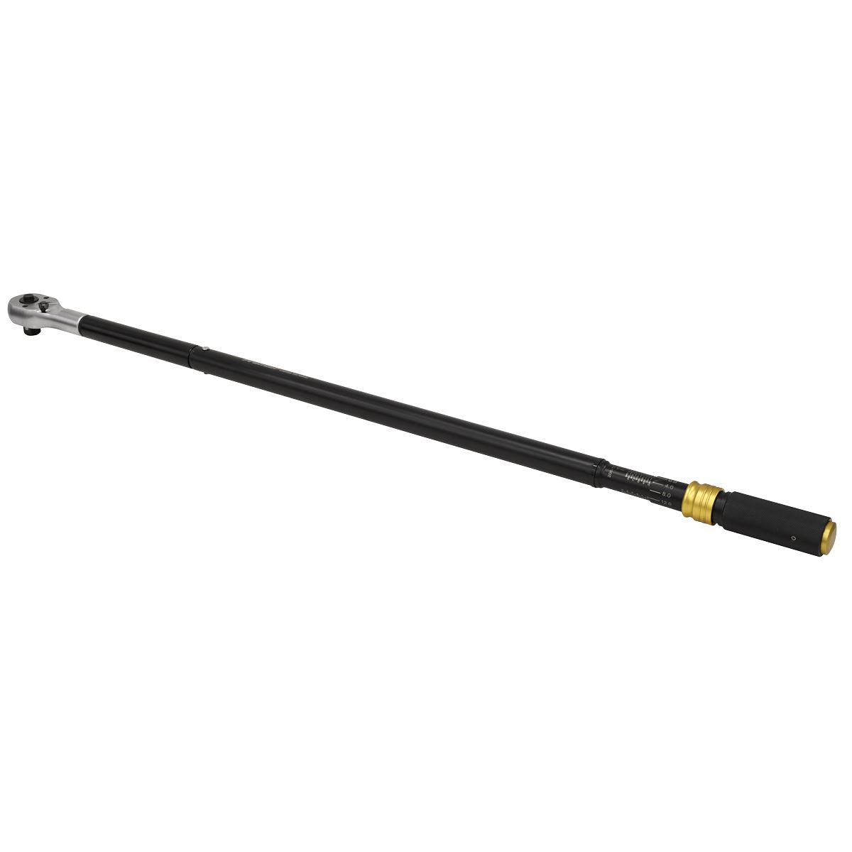 Sealey Black Torque Wrench Micrometer 3/4"Sq Drive Calibrated 200-1000Nm STW908B