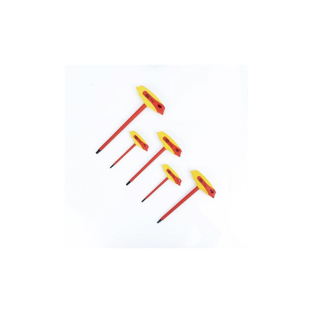 CK Tools Insulated T Handle Hex Keys Set T4422 SET