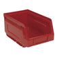 Sealey Plastic Storage Bin 105 x 165 x 85mm - Red Pack of 24 TPS224R