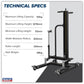 Viking Quick Lift Wheel Removal/Lifter Trolley 50kg Capacity WD50QLS