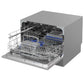 Baridi Compact Tabletop Dishwasher 6 Place Settings, 6 Programmes, Low Noise