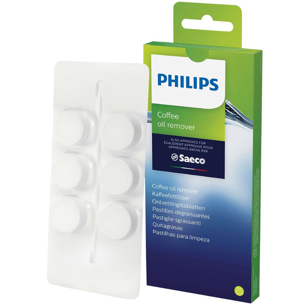Philips Cleaning Tablets Espresso Machine 6 pcs CA6704/10 Descaler
