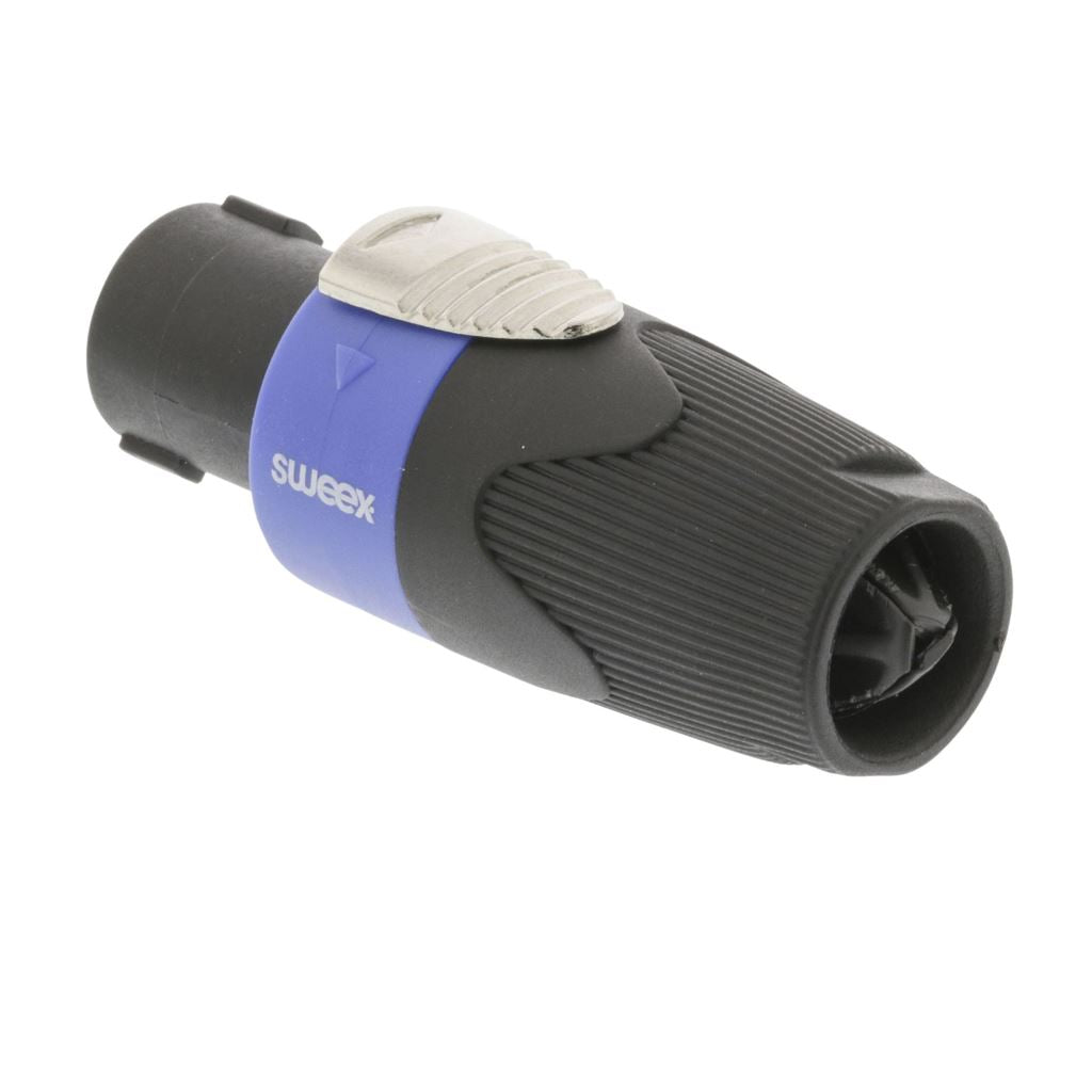 Sweex Connector Speaker 4-Pin ABS Plastic Black SWOP16900B Connector/Plug - COTP16900BK