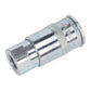 Sealey Coupling Body Female 1/4"BSP Pack of 50 AC15BP