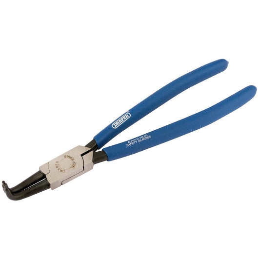 Draper 1x 215mm Internal Circlip Pliers with 90 Degree Tips Professional Tool - 56417
