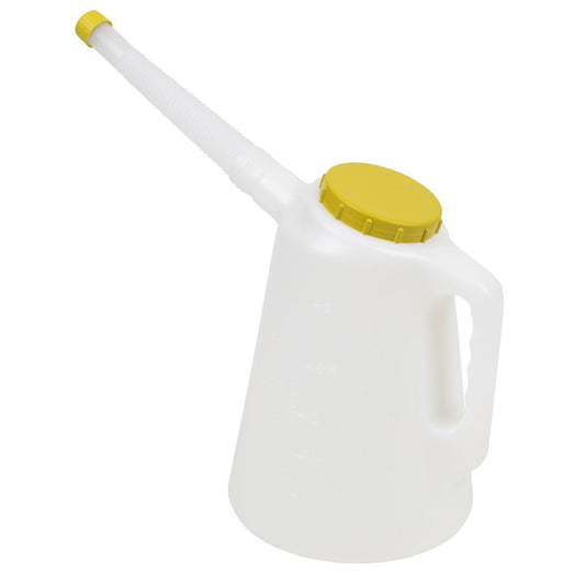Sealey Oil Container with Flexible Spout 3L - Lime Lid JDL3L