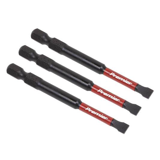 Premier Slotted 5.5mm Impact Power Tool Bits 75mm - 3pc AK8252