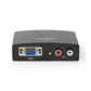 Nedis VGA to HDMI Converter 1-Way to VGA + 2x RCA (L/R) Input HDMI Output - VCON3454AT