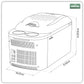 Dellonda 16L Portable Cool Box 12V/230V DL167
