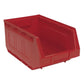 Sealey Plastic Storage Bin 210 x 355 x 165mm - Red Pack of 12 TPS412R