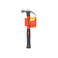 Amtech 8Oz Claw Hammer Fibreglass Drop Forged Tempered Polished Head Rubber Grip - A0240