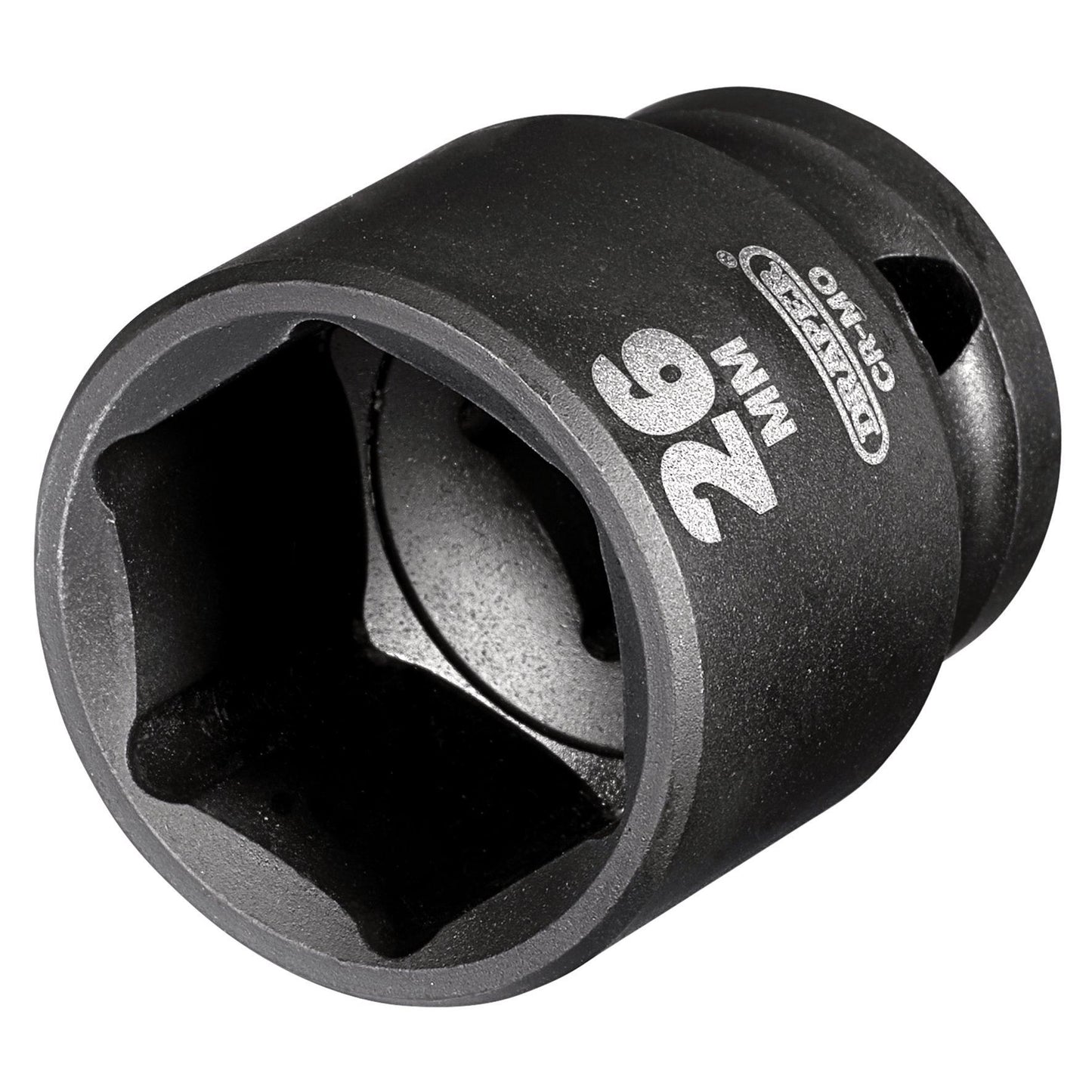 Draper Hi-TORQ Impact Socket, 1/2" Sq. Dr., 26mm