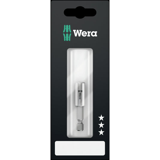 Wera 899/4/1K Bitholder 1/4"/50 Universal Magnetic Carded 347100