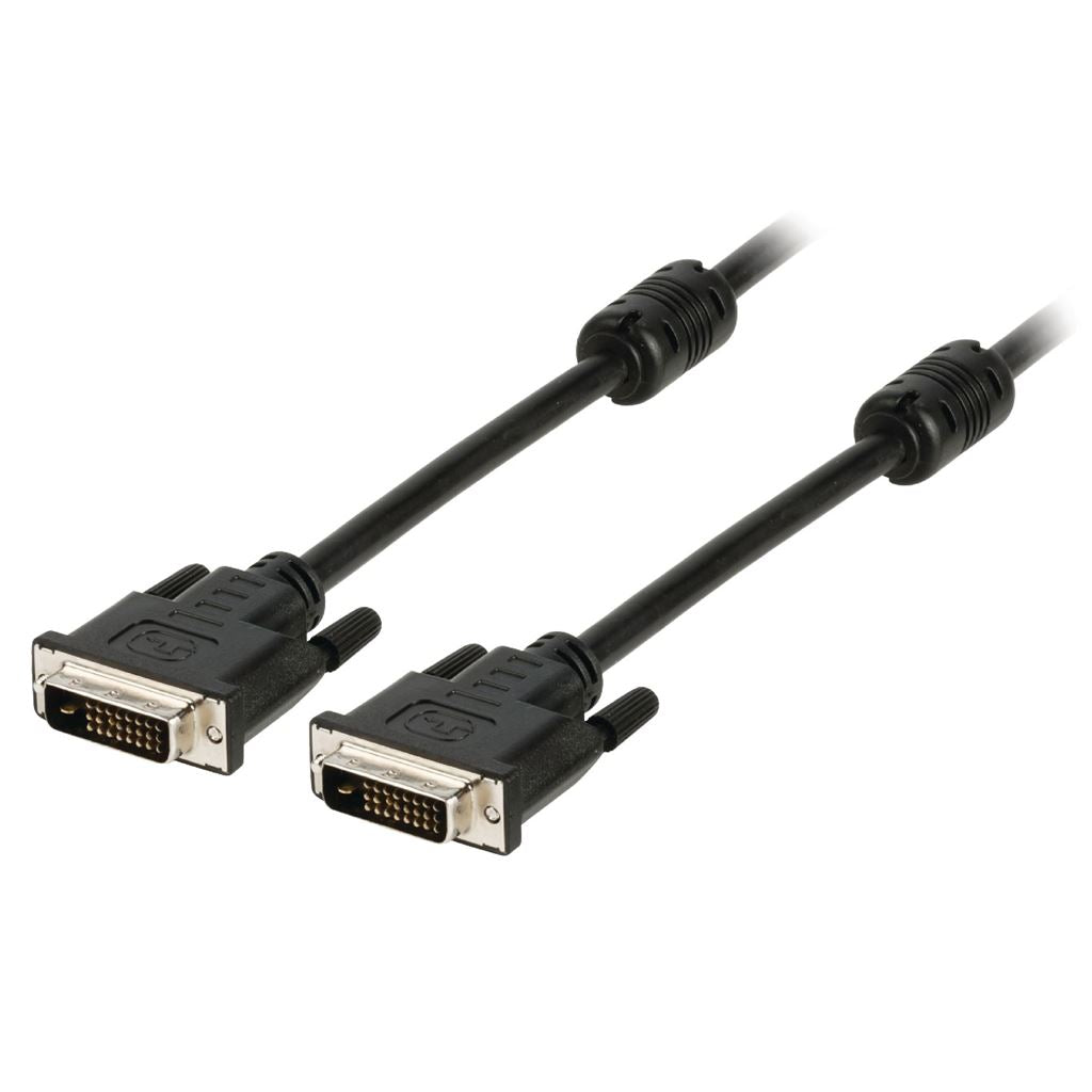 Glaxio DVI cable DVI-D 24+1-pin male to DVI-D 24+1-pin male 10m black - CCGP32000BK100