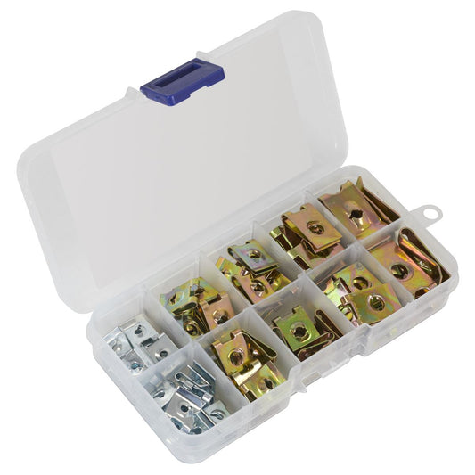 Sealey Spire Nut Assortment 74pc AB074SN