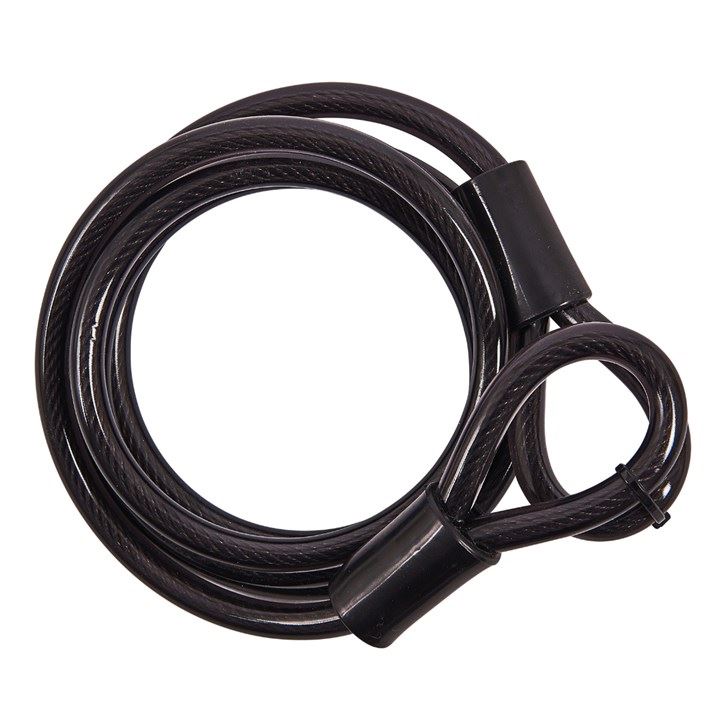 1.5m Heavy Duty Strong Security Cable Pvc Coated Gate Shed Cycle Bike Motorbike - T1690