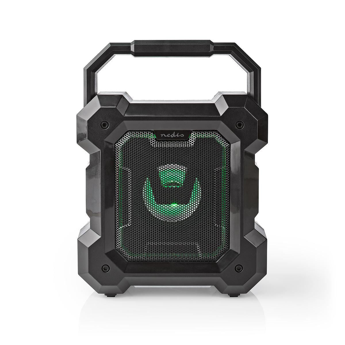 Nedis Bluetooth Speaker Battery play time up to 13 Hours 5W Mono & Microphone - SPBT1003BK