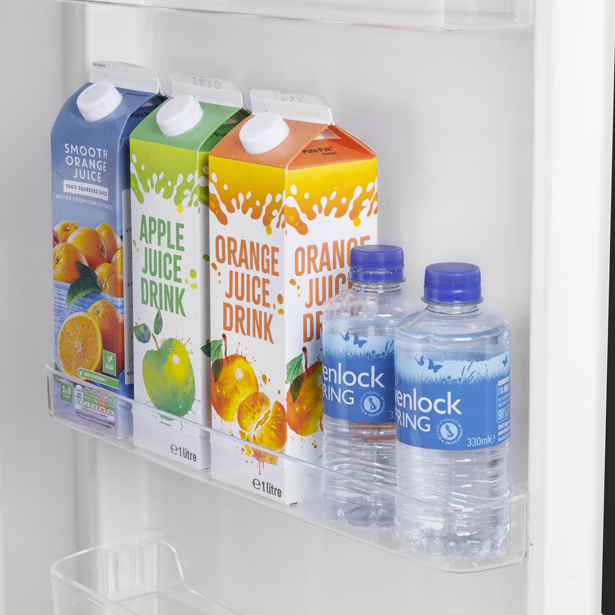 Baridi Freestanding Larder Fridge 241L � Black DH323