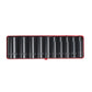 Sealey Impact Socket Set 10pc 1/2"Sq Drive Deep Metric AK58/11M