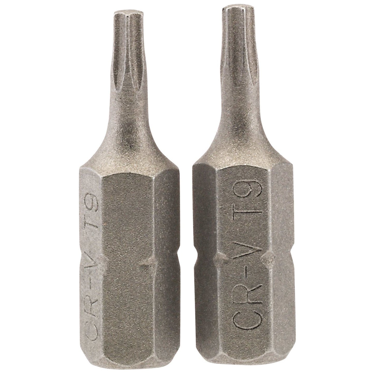 GENUINE Draper T9 1/4" Hex. Draper TX-STAR® Insert Bit 25mm Long x 2 | 66427