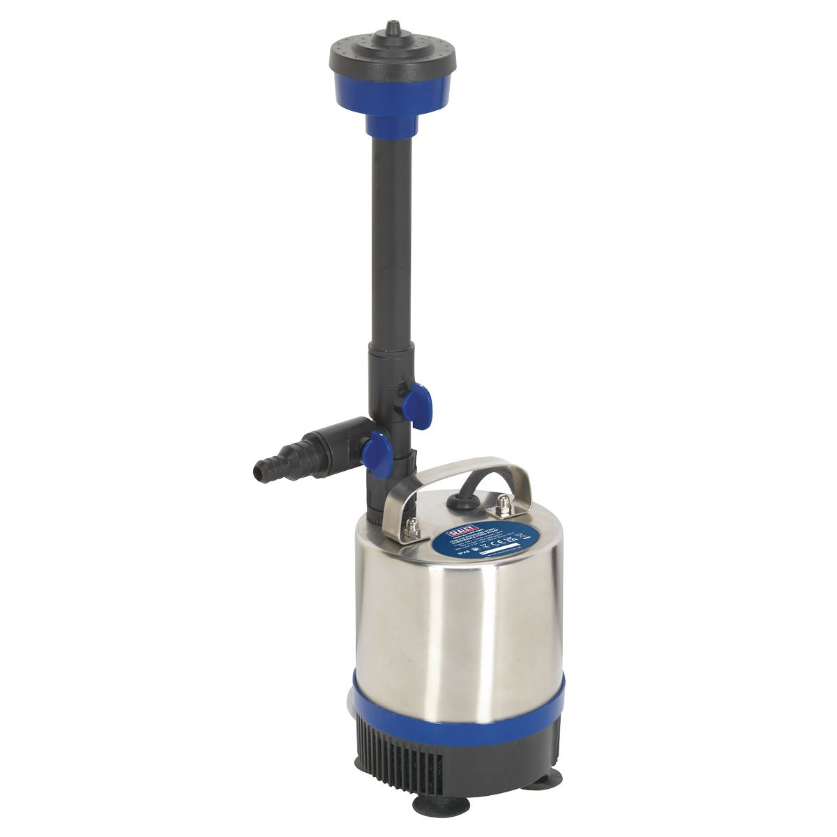 Sealey Submersible Pond Pump Stainless Steel 1750L/hr 230V WPP1750S