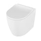 Baridi Back-to-Wall Toilet with Soft Close Seat & Rimless Flush � White DH334