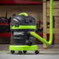 Sealey BuilderVac 15L M Class Vacuum Cleaner Wet & Dry with Stainless Steel Drum