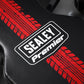 Sealey Steel Creeper with 6 Rough Ground 5" Wheels & Headrest SCR101P
