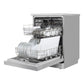 Baridi Freestanding Dishwasher 60cm Wide 13 Place Settings - Silver DH280