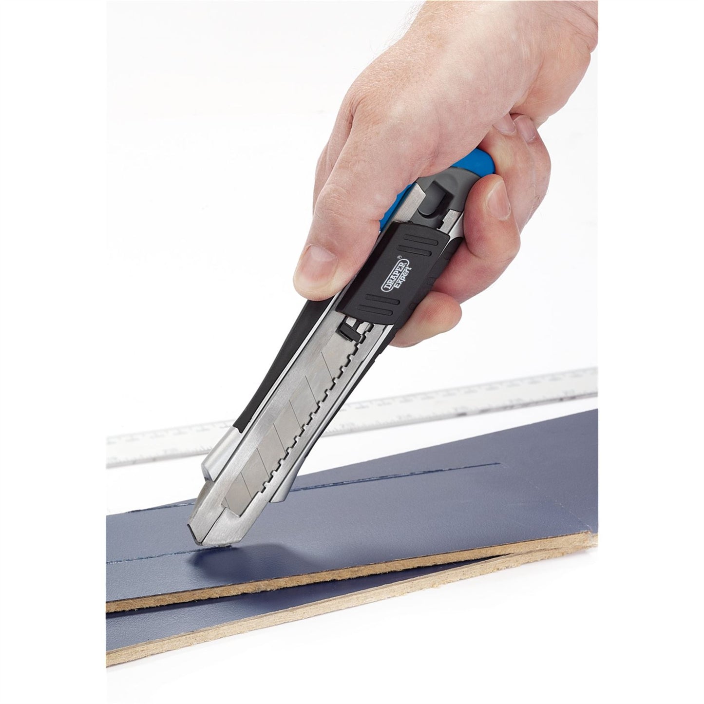 Draper Spare Segmented Retractable Knife Blades, 18mm (Pack of 10) - 13094